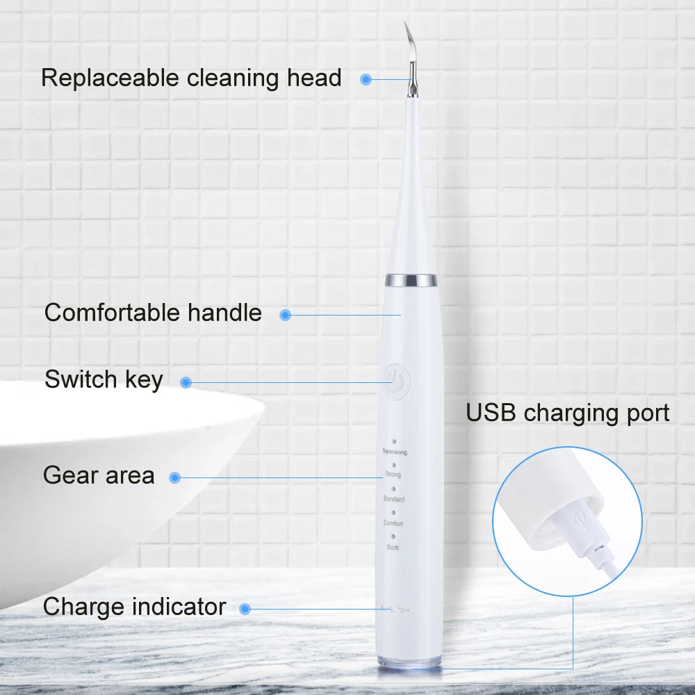 Gloena's Ultrasonic Tooth Cleaner